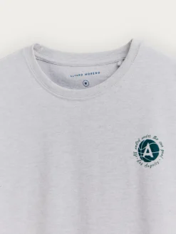 Camisetas-Alvaro Moreno CAMISETA GOAL Gris