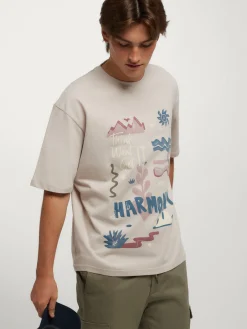 Teen|Camisetas-Alvaro Moreno CAMISETA HARMONY Beige