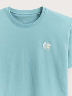 Camisetas-Alvaro Moreno CAMISETA LANDSCAPE Verde Agua