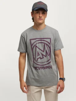 Teen|Camisetas-Alvaro Moreno CAMISETA LOGO Gris