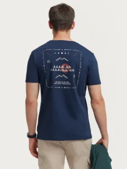 Camisetas-Alvaro Moreno CAMISETA LONG Azul Marino