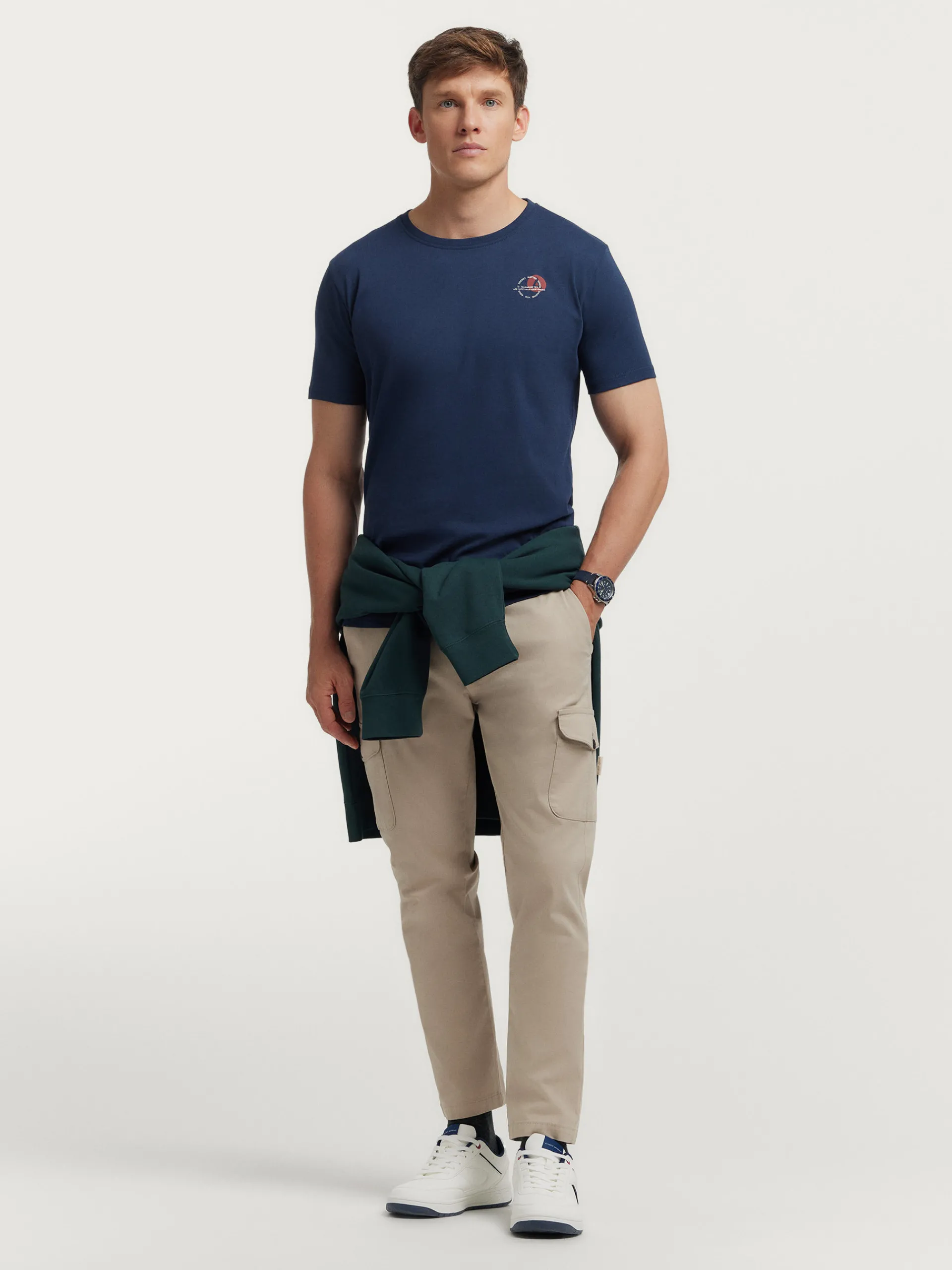 Camisetas-Alvaro Moreno CAMISETA LONG Azul Marino