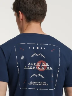 Camisetas-Alvaro Moreno CAMISETA LONG Azul Marino