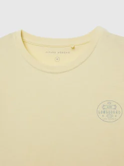 Camisetas-Alvaro Moreno CAMISETA LONGBOARD Amarillo