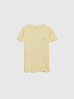 Camisetas-Alvaro Moreno CAMISETA LONGBOARD KIDS Amarillo