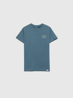 Camisetas-Alvaro Moreno CAMISETA LONGBOARD KIDS Azul