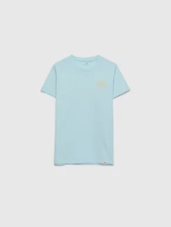 Camisetas-Alvaro Moreno CAMISETA LONGBOARD KIDS Verde Agua