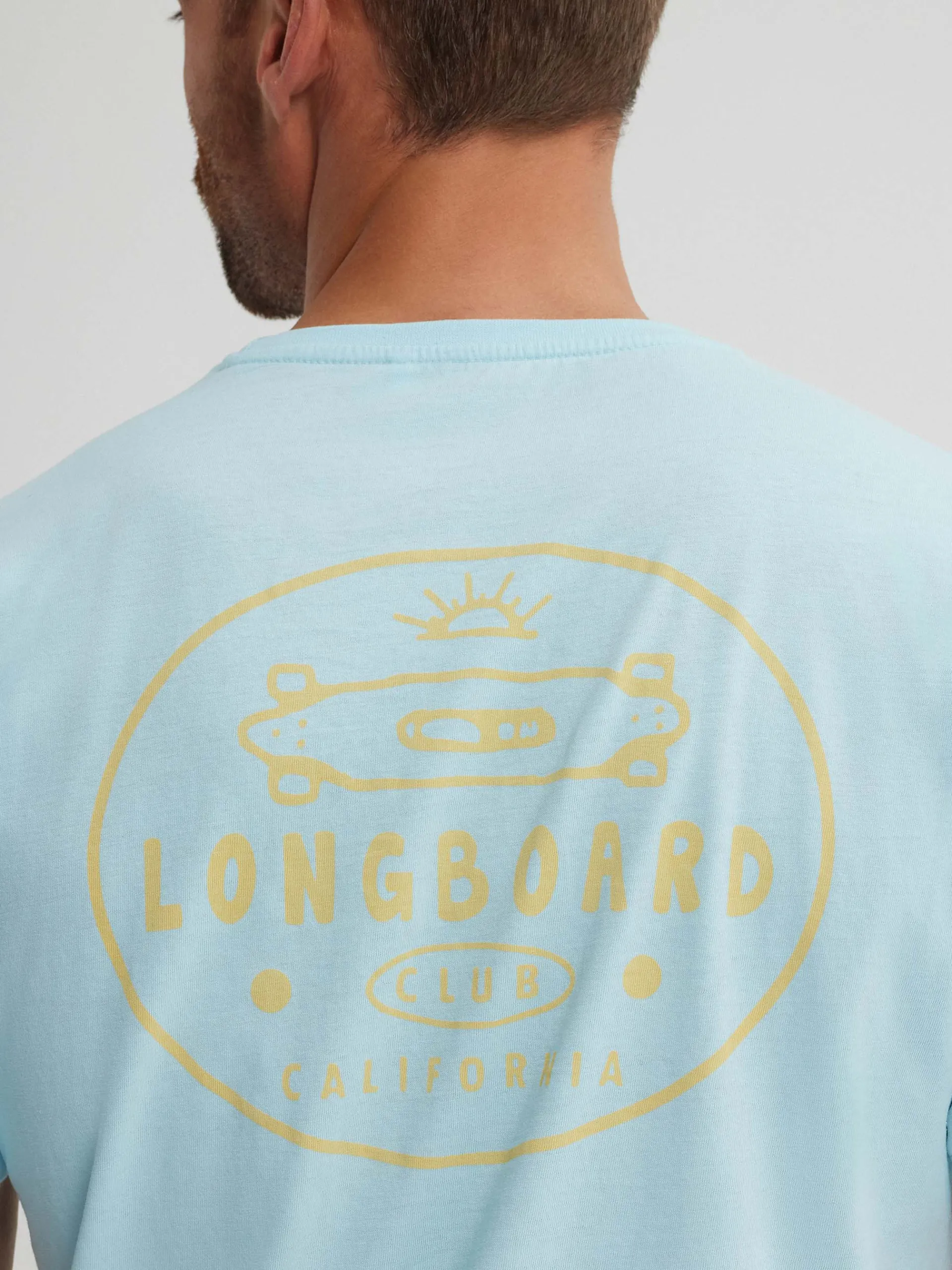 Camisetas-Alvaro Moreno CAMISETA LONGBOARD Verde Agua