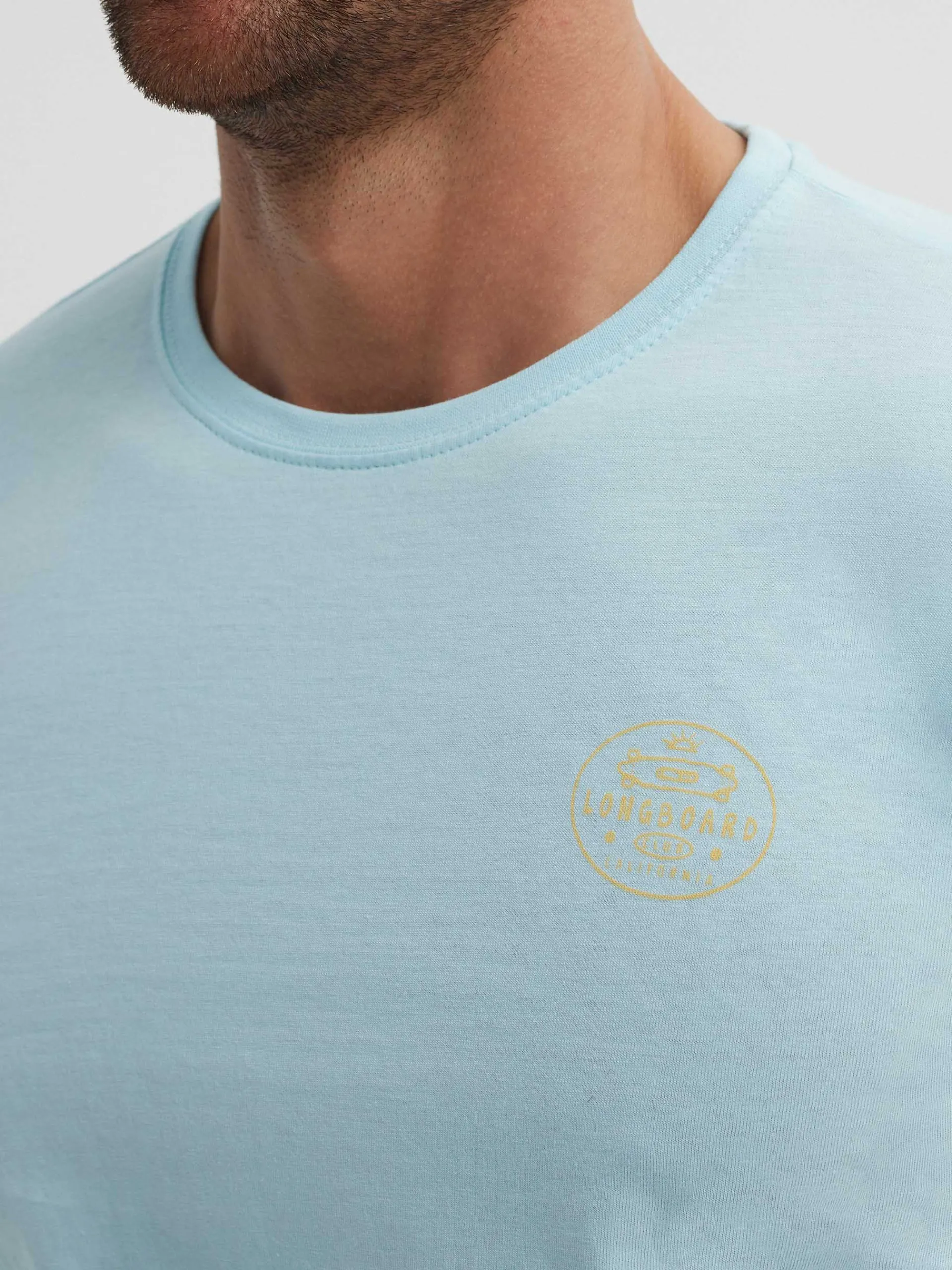 Camisetas-Alvaro Moreno CAMISETA LONGBOARD Verde Agua