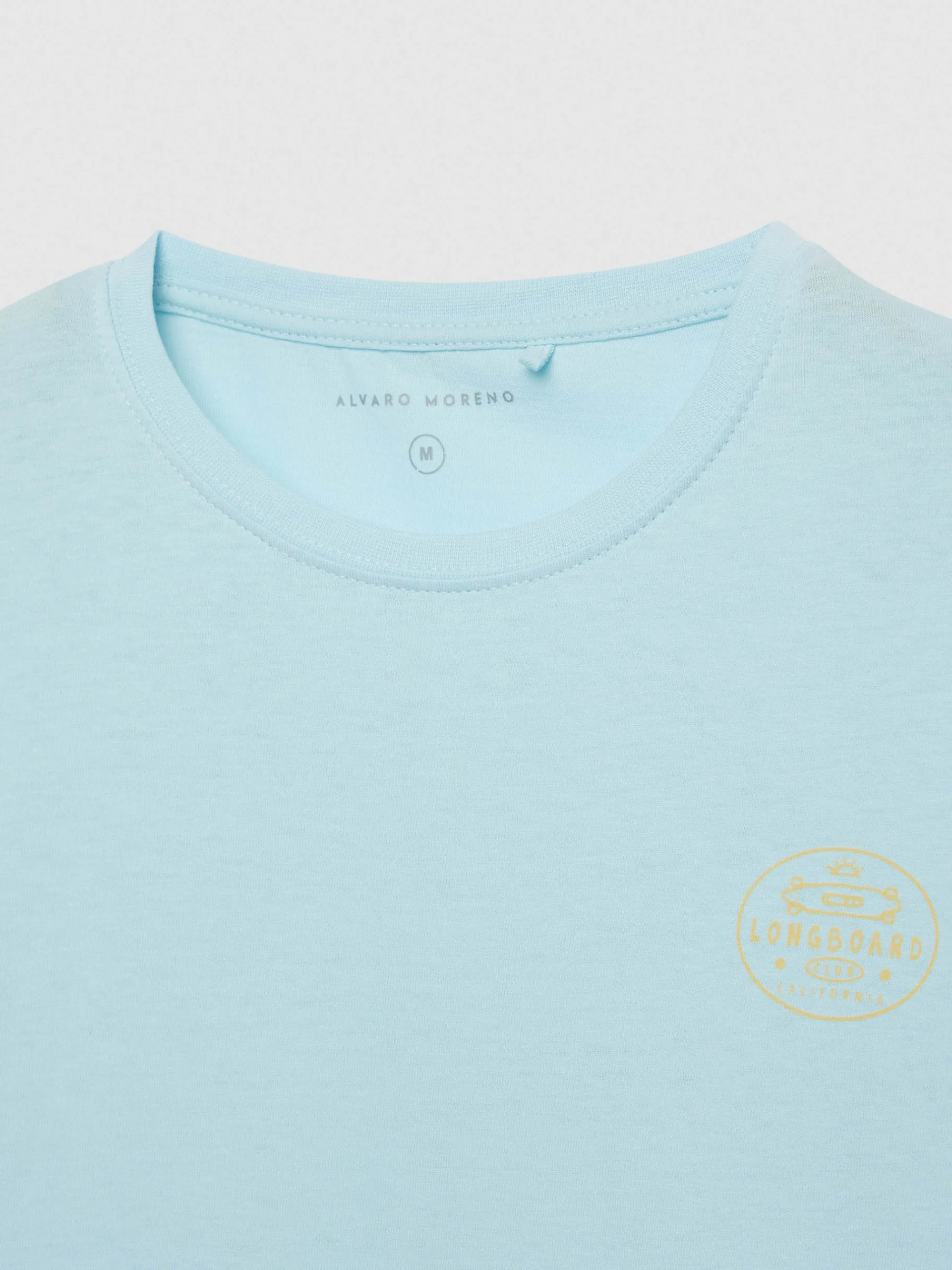 Camisetas-Alvaro Moreno CAMISETA LONGBOARD Verde Agua