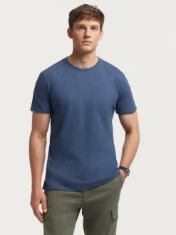 Camisetas-Alvaro Moreno CAMISETA MELANGE Azul