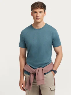 Camisetas-Alvaro Moreno CAMISETA MELANGE Azul