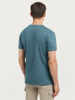 Camisetas-Alvaro Moreno CAMISETA MELANGE Azul