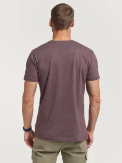 Camisetas-Alvaro Moreno CAMISETA MELANGE Burdeos