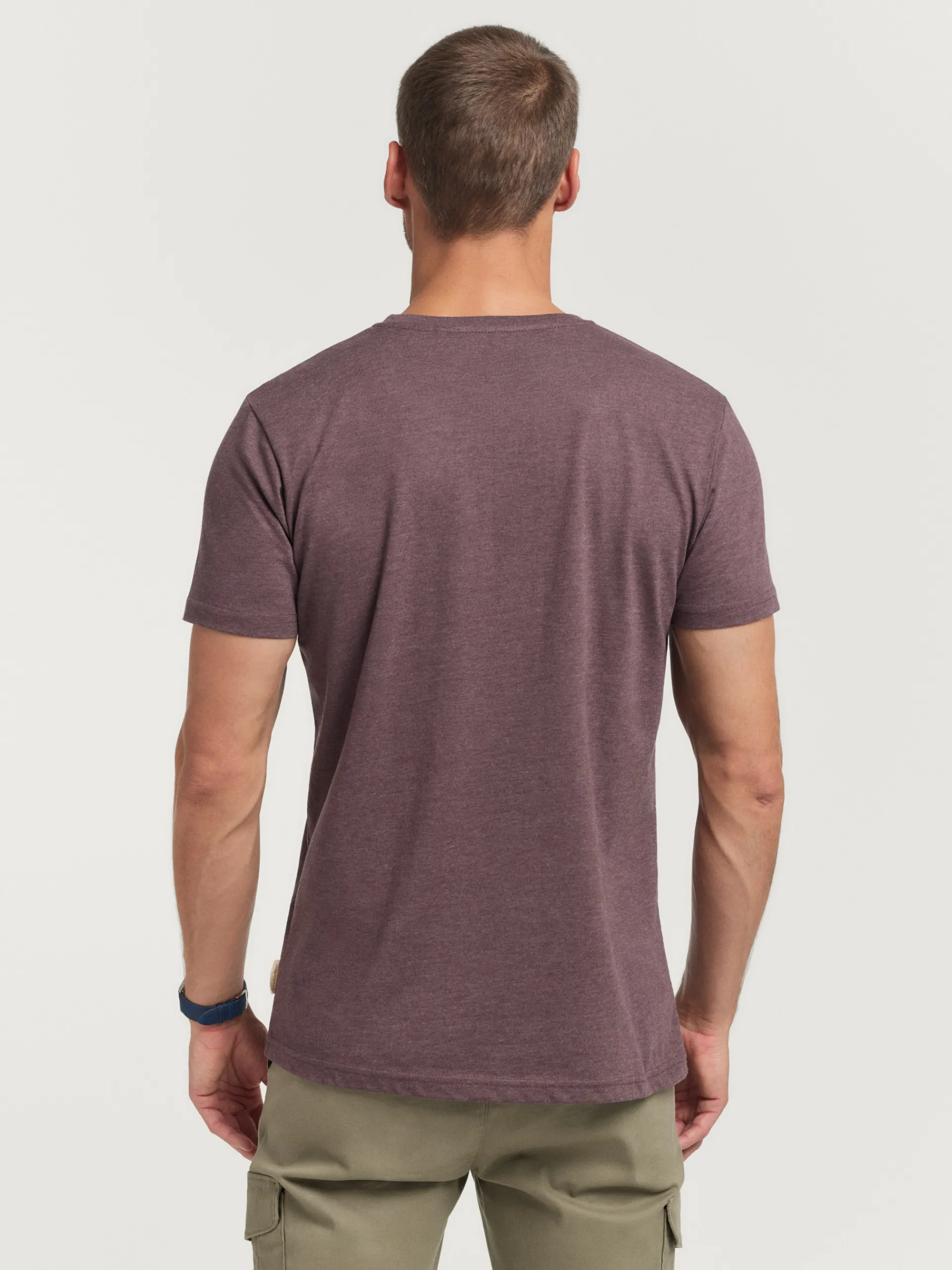 Camisetas-Alvaro Moreno CAMISETA MELANGE Burdeos