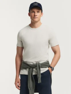 Teen|Camisetas-Alvaro Moreno CAMISETA MELANGE Crudo