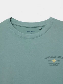 Camisetas-Alvaro Moreno CAMISETA MOTOR KIDS Verde