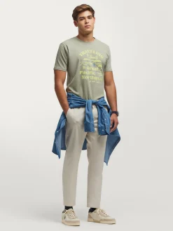 Camisetas-Alvaro Moreno CAMISETA PACIFIC Verde