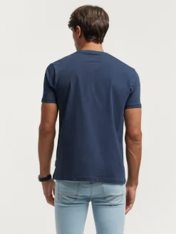 Camisetas-Alvaro Moreno CAMISETA SCOOTER Azul Marino