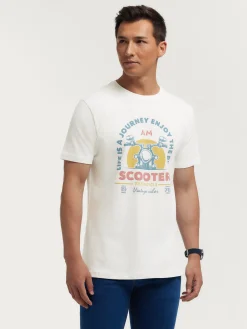 Camisetas-Alvaro Moreno CAMISETA SCOOTER Blanco