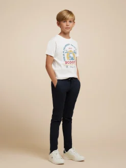 Camisetas-Alvaro Moreno CAMISETA SCOOTER KIDS Blanco