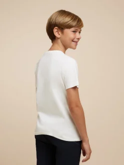 Camisetas-Alvaro Moreno CAMISETA SCOOTER KIDS Blanco