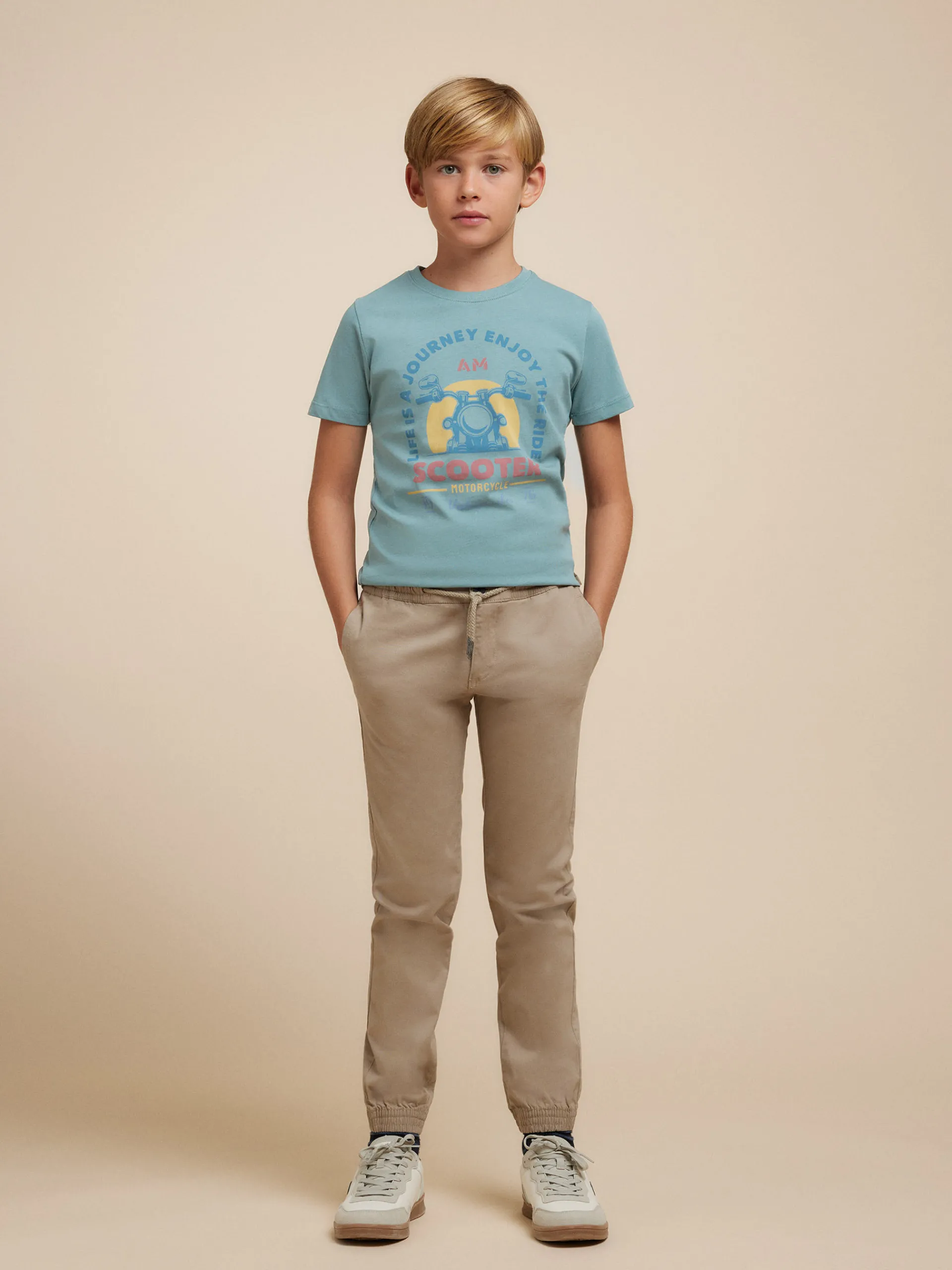 Camisetas-Alvaro Moreno CAMISETA SCOOTER KIDS Verde