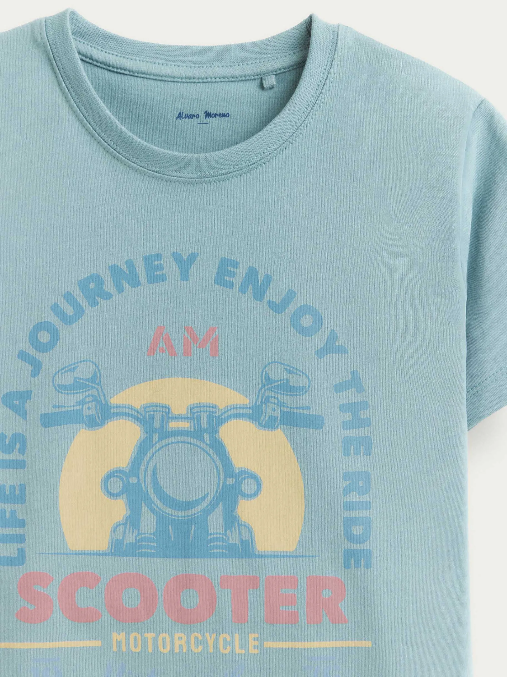 Camisetas-Alvaro Moreno CAMISETA SCOOTER KIDS Verde