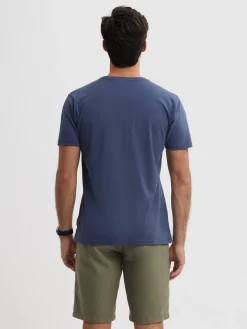 Camisetas-Alvaro Moreno CAMISETA SKATEBOARD Azul Marino