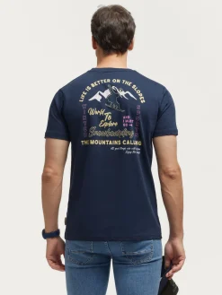 Teen|Camisetas-Alvaro Moreno CAMISETA SNOW Azul Marino