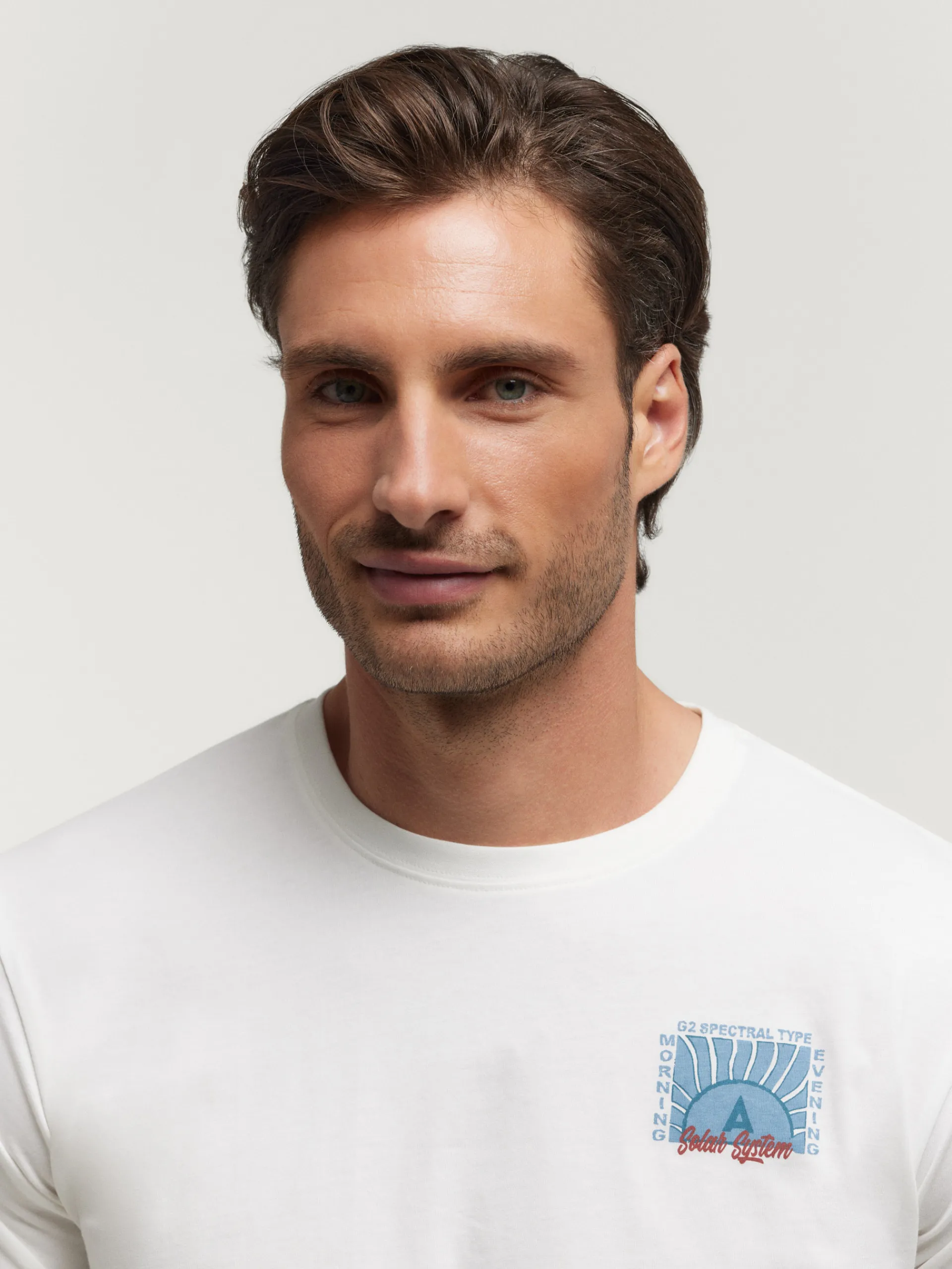 Camisetas-Alvaro Moreno CAMISETA SOLAR Blanco