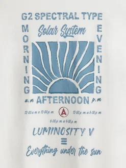 Camisetas-Alvaro Moreno CAMISETA SOLAR Blanco