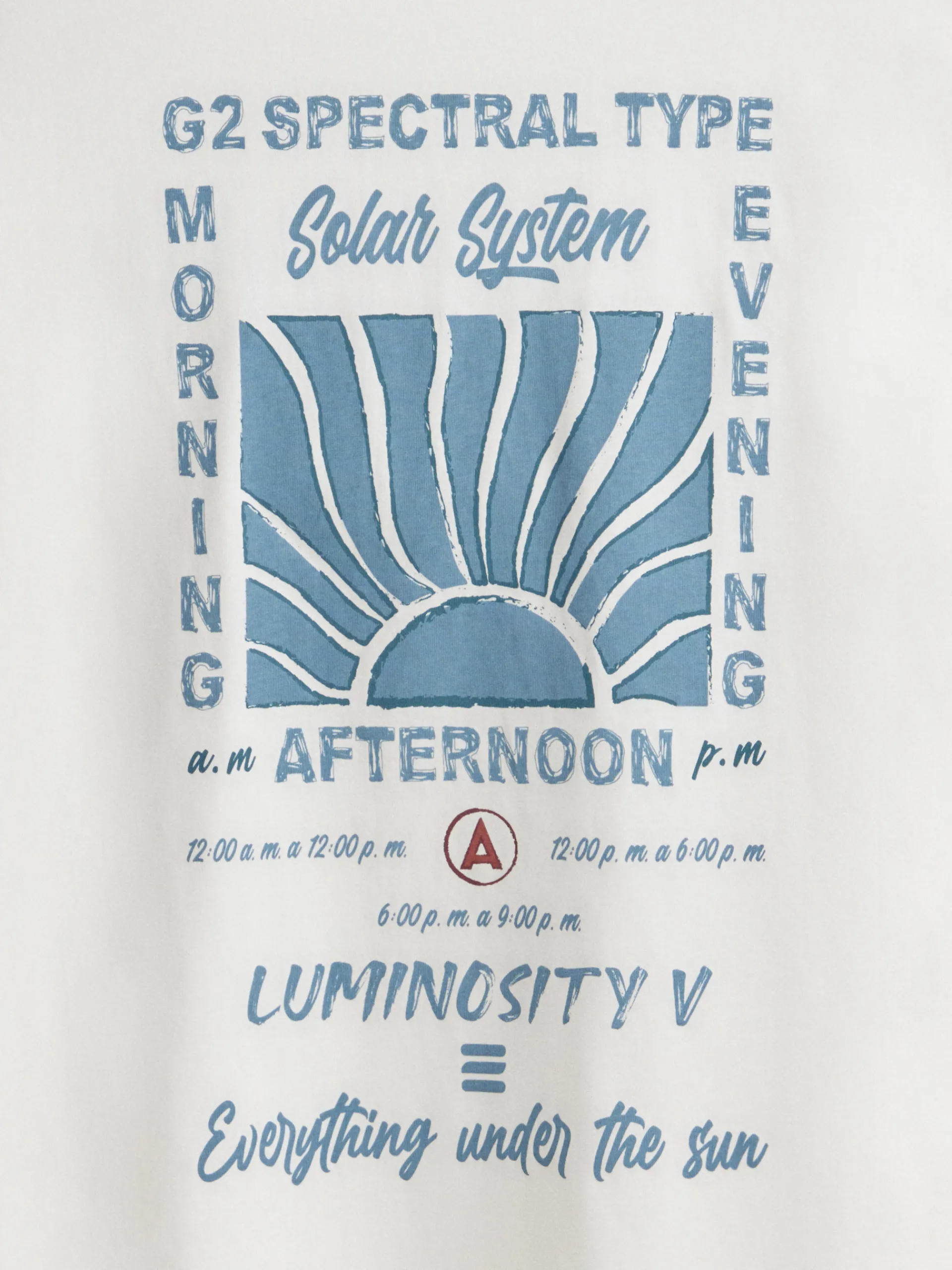 Camisetas-Alvaro Moreno CAMISETA SOLAR Blanco