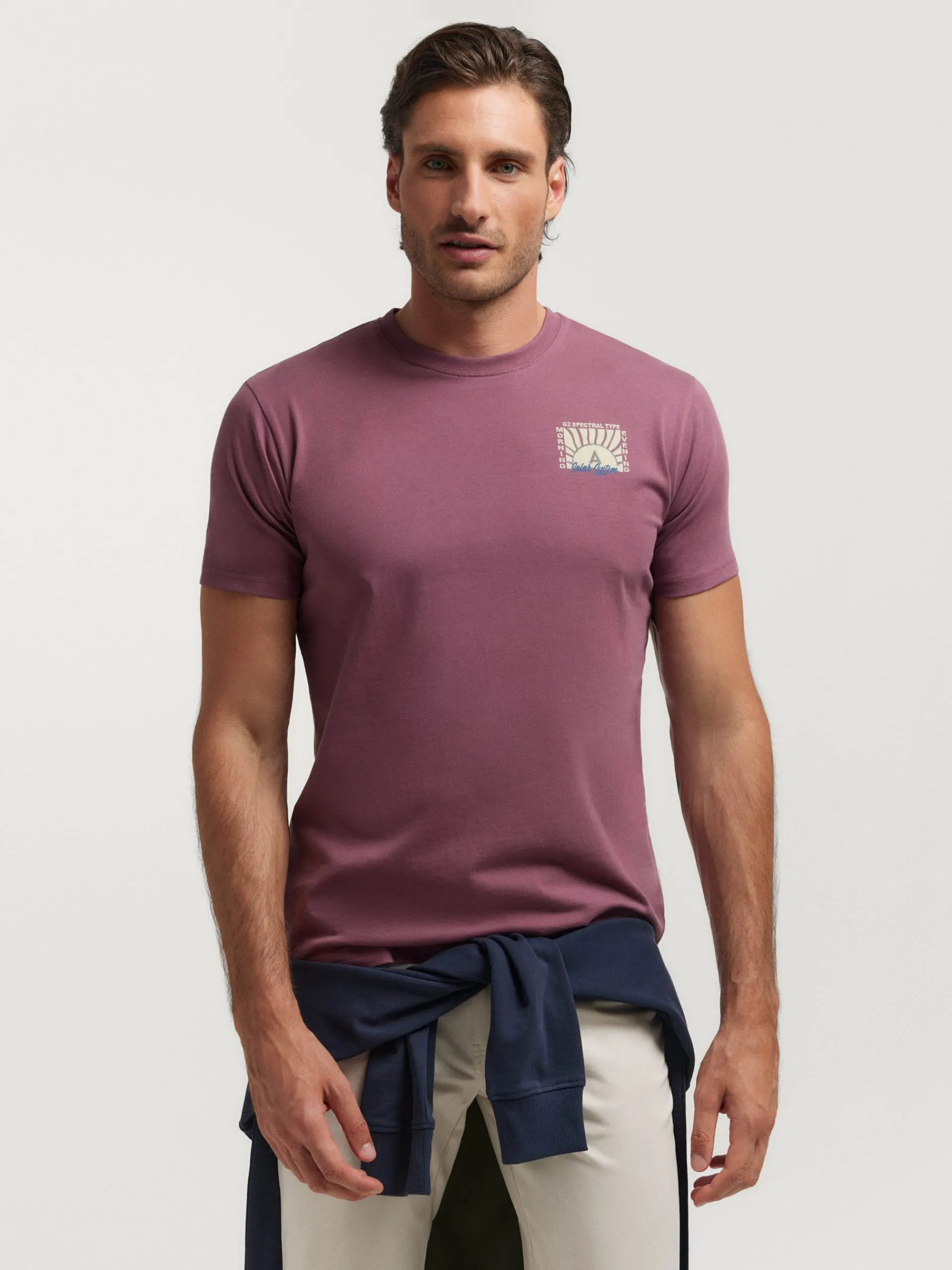 Teen|Camisetas-Alvaro Moreno CAMISETA SOLAR Burdeos