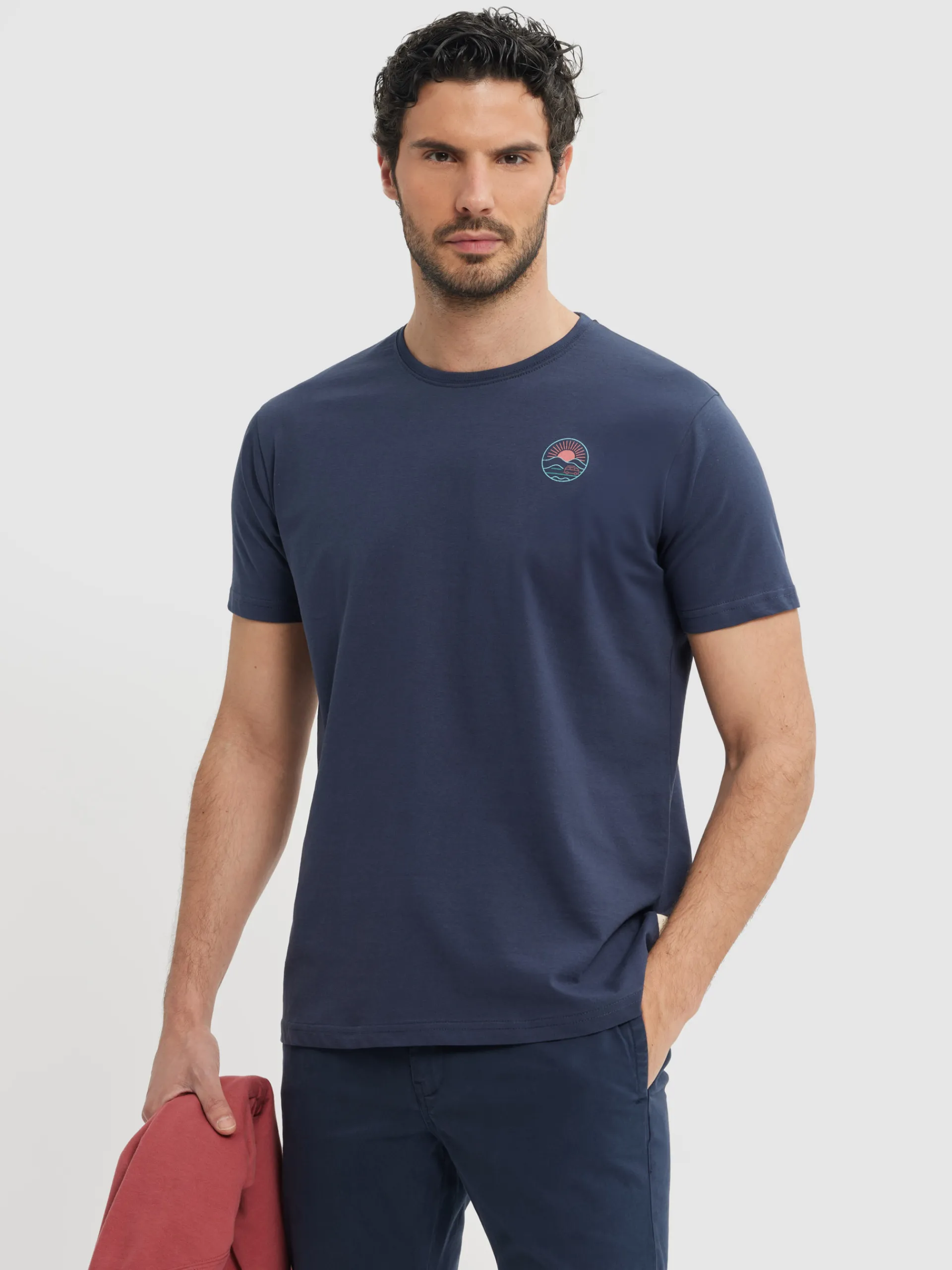 Camisetas-Alvaro Moreno CAMISETA SUNSET Azul Marino