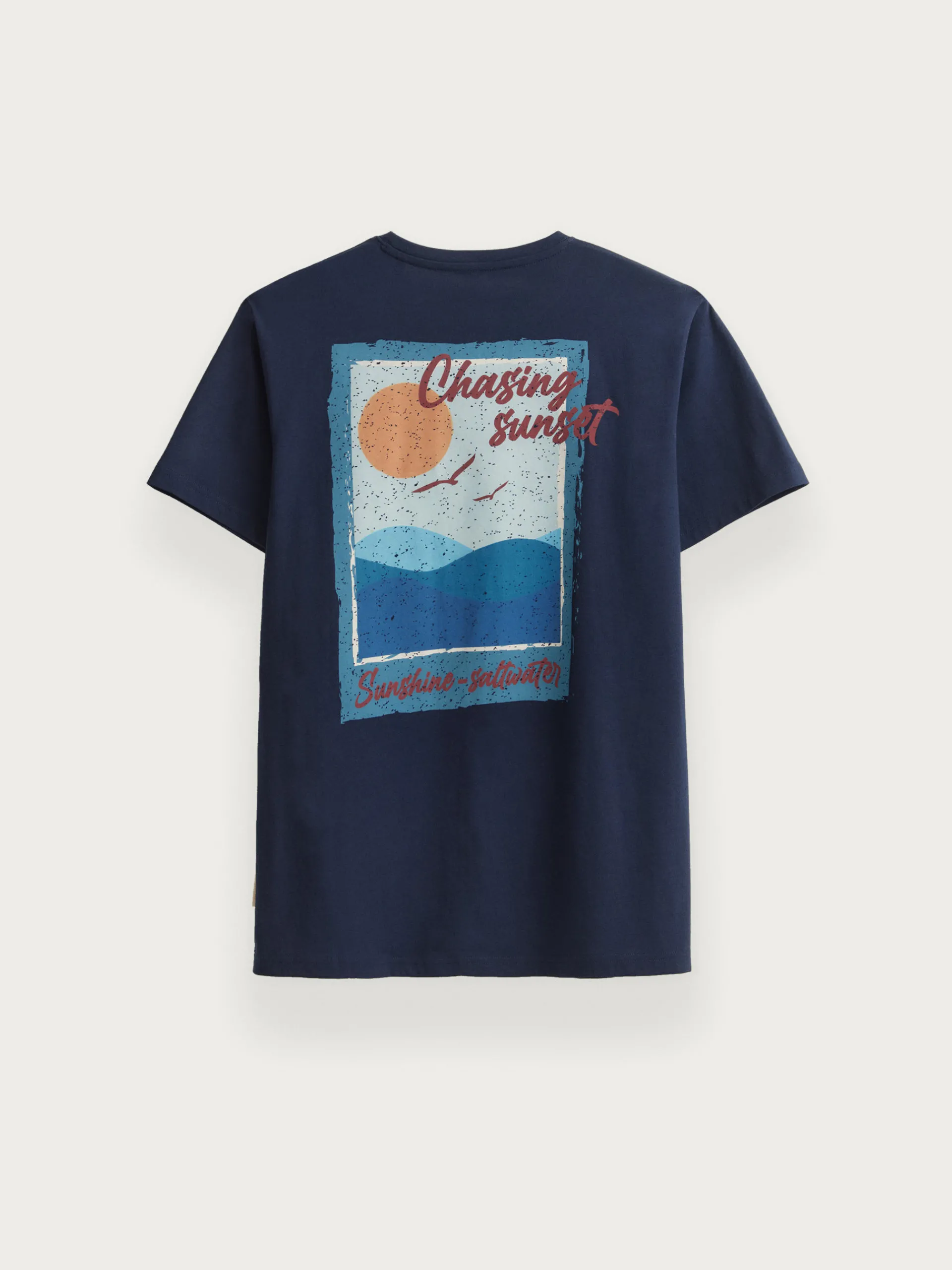 Camisetas-Alvaro Moreno CAMISETA SUNSET Azul Marino