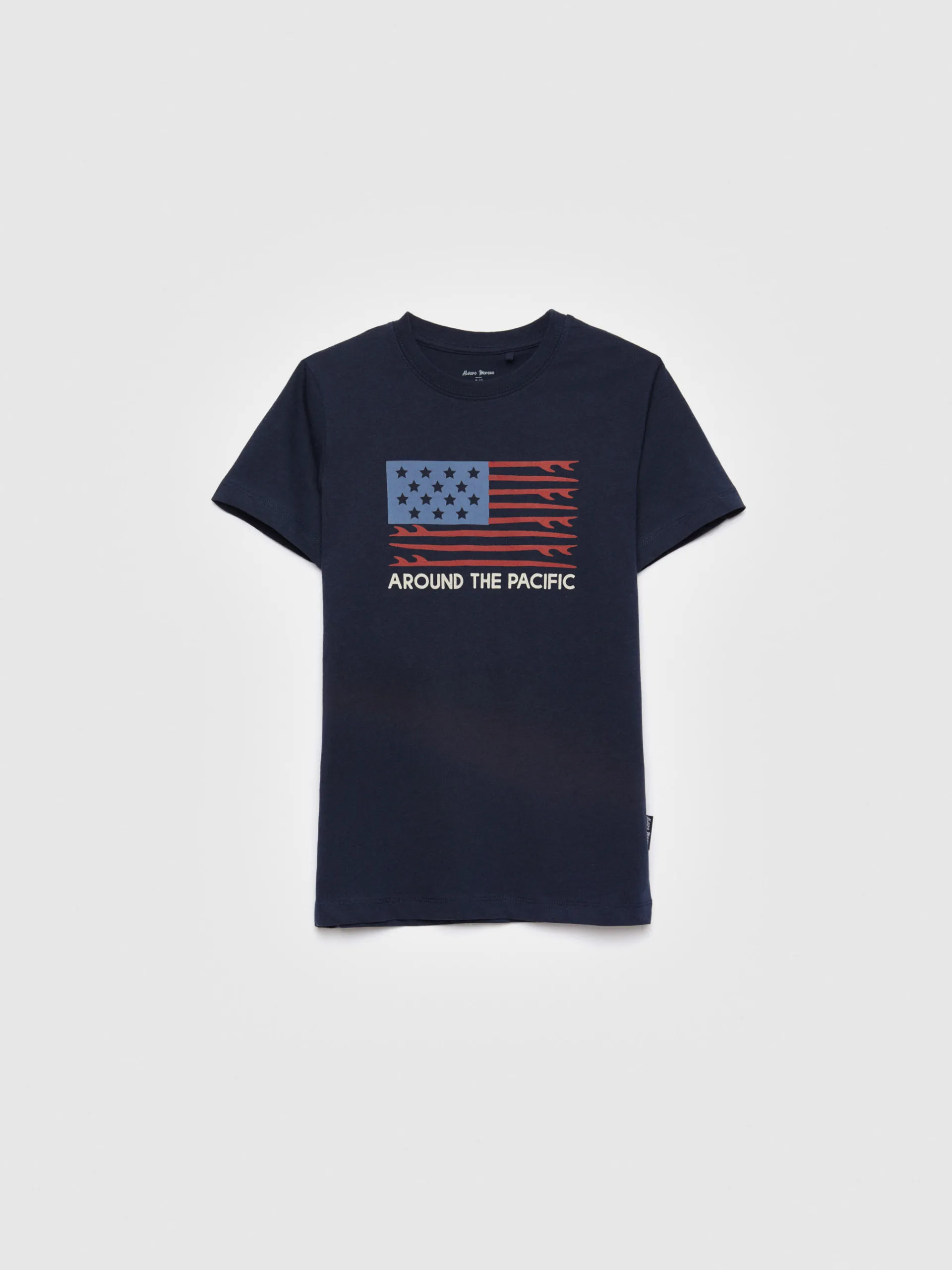 Camisetas-Alvaro Moreno CAMISETA USA KIDS Azul Marino