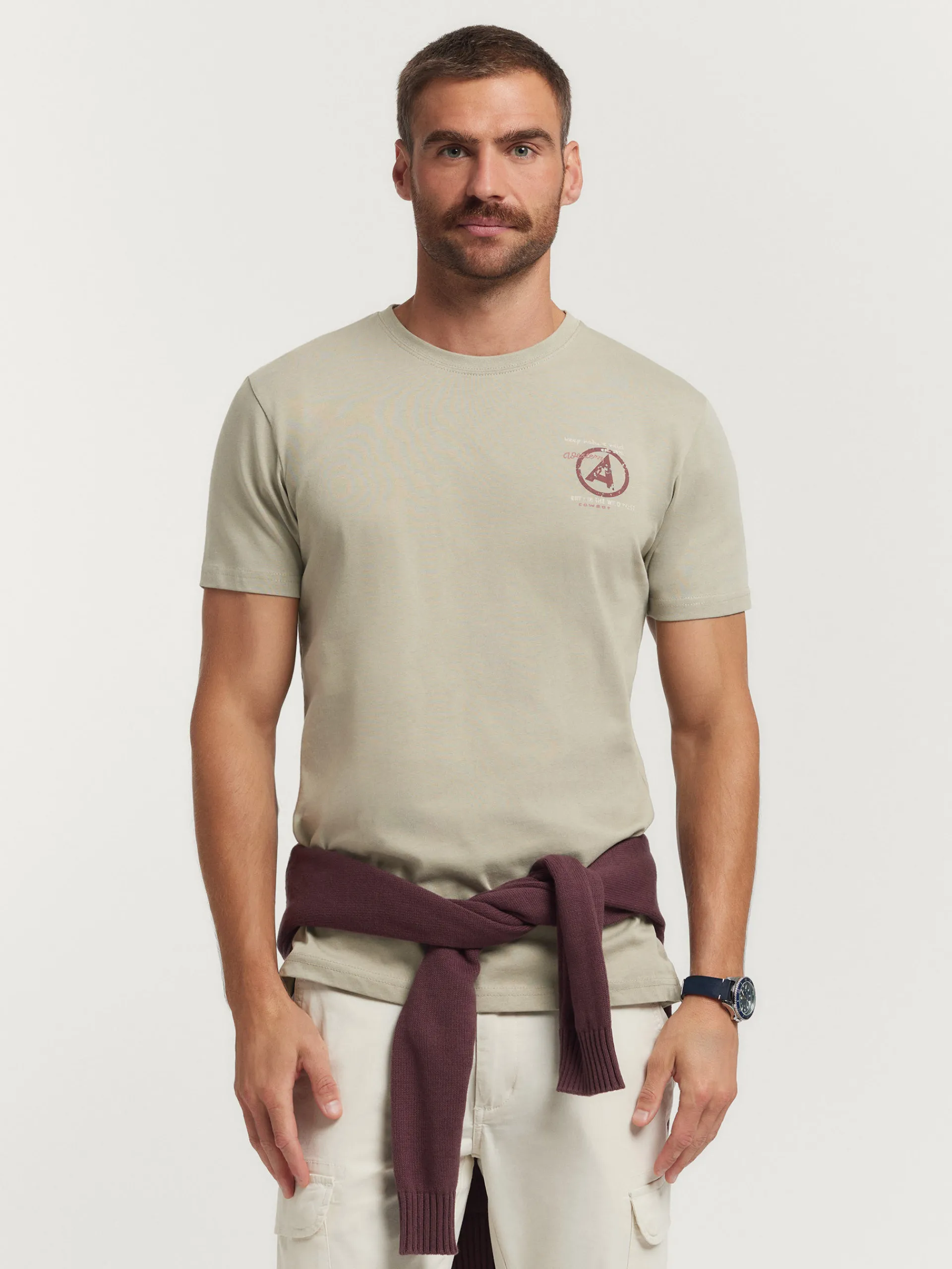 Camisetas-Alvaro Moreno CAMISETA WESTERN Verde