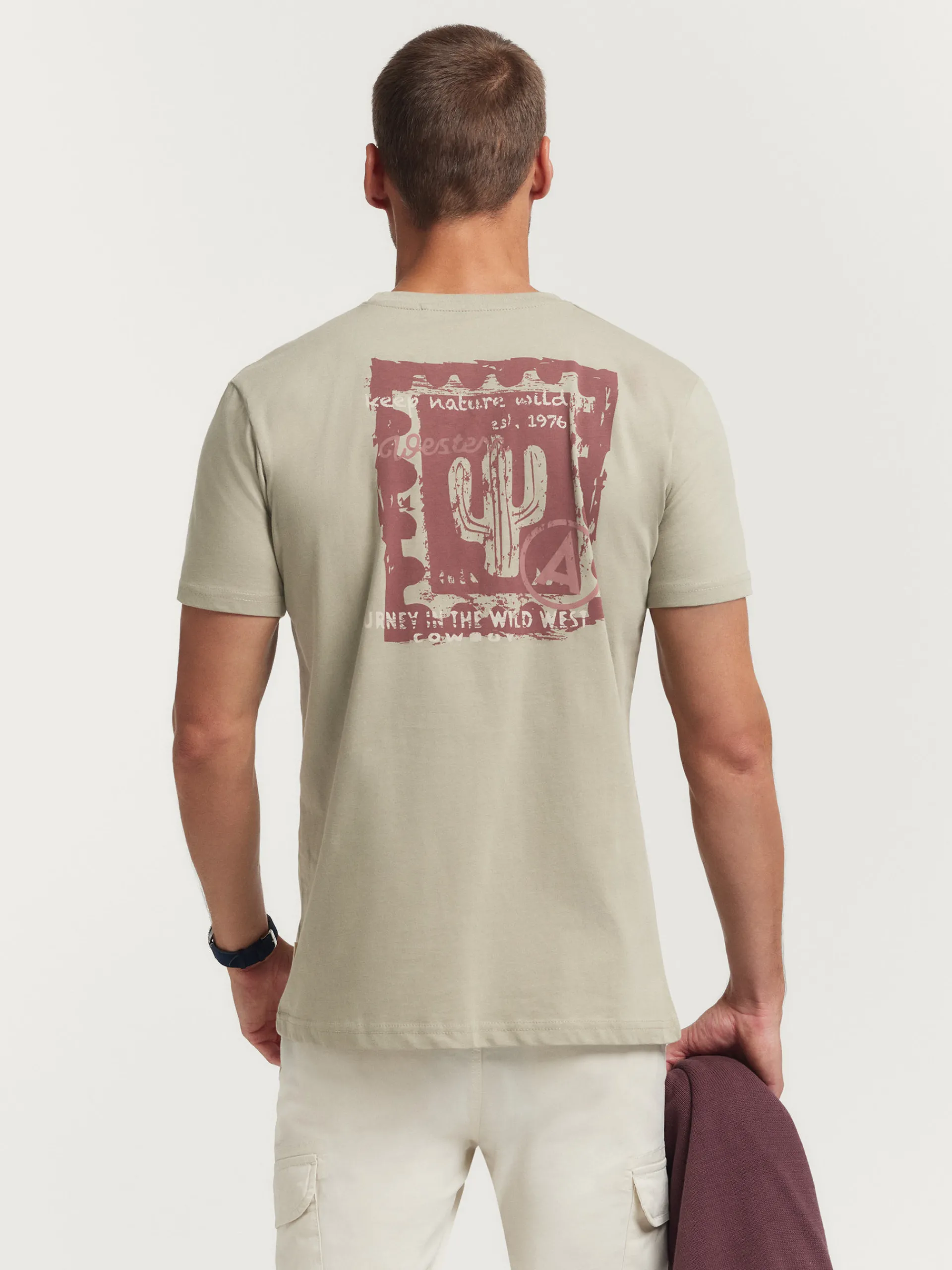 Camisetas-Alvaro Moreno CAMISETA WESTERN Verde