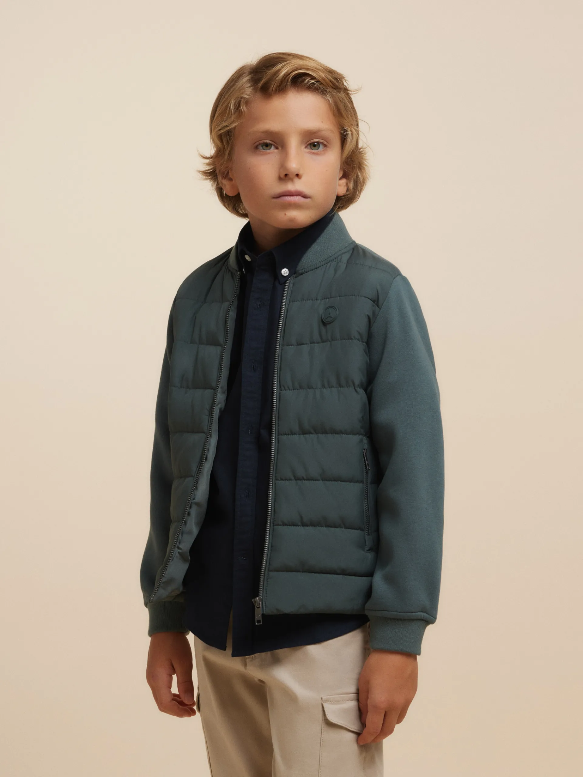 Cazadoras Y Chalecos-Alvaro Moreno CAZADORA ANTLER KIDS Azul