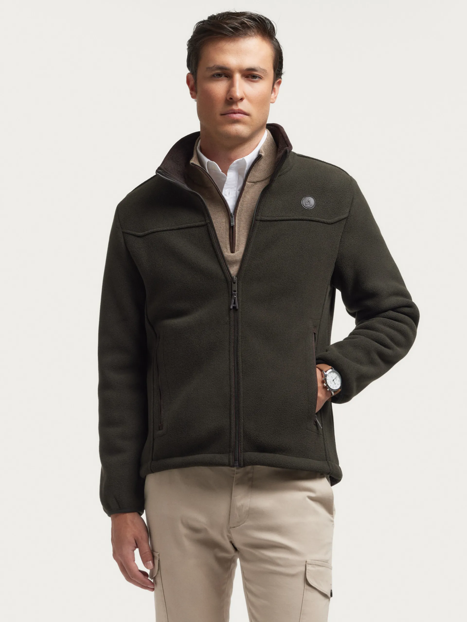 Cazadoras Y Parkas-Alvaro Moreno CAZADORA POLAR Verde