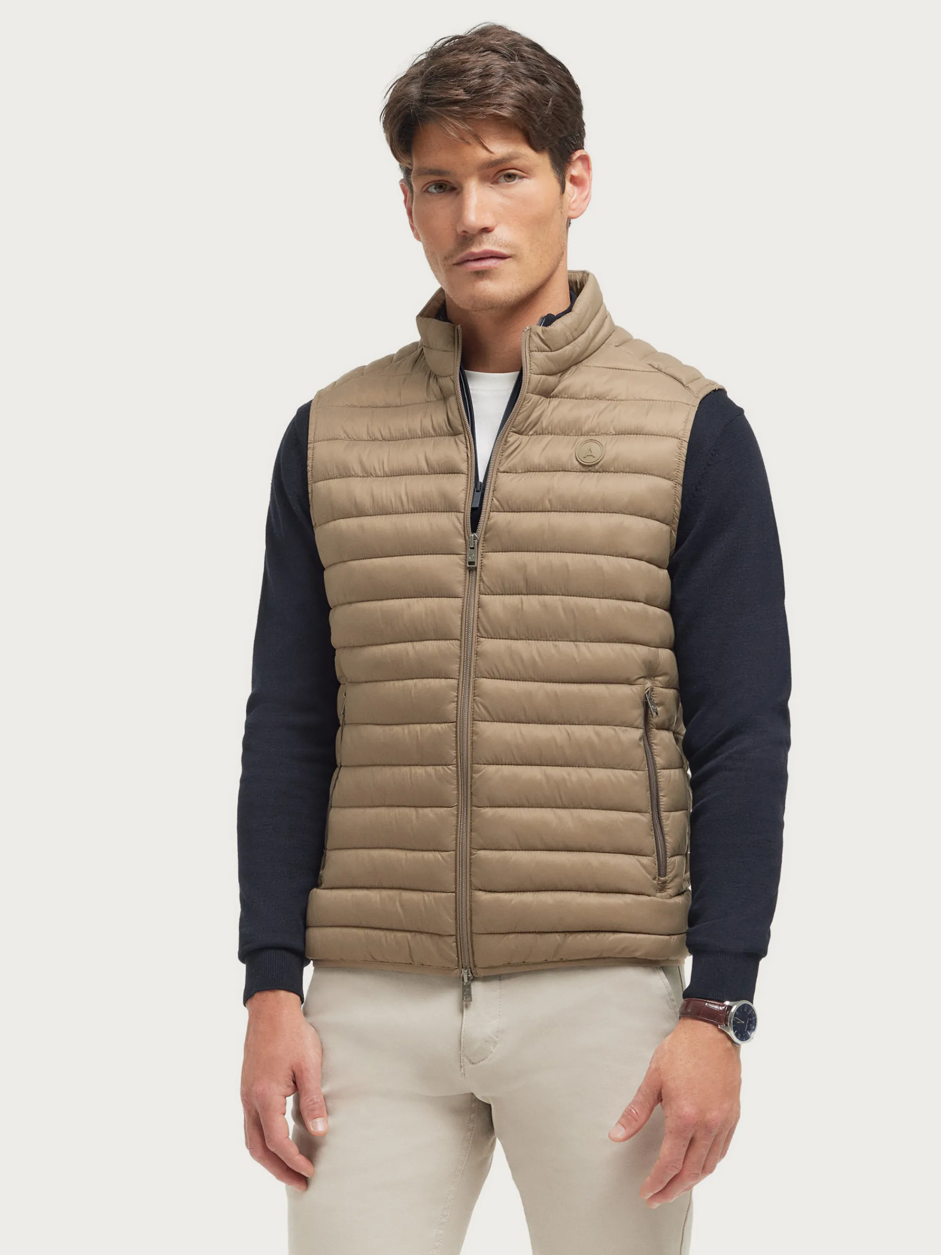 Chalecos-Alvaro Moreno CHALECO DENKER Camel