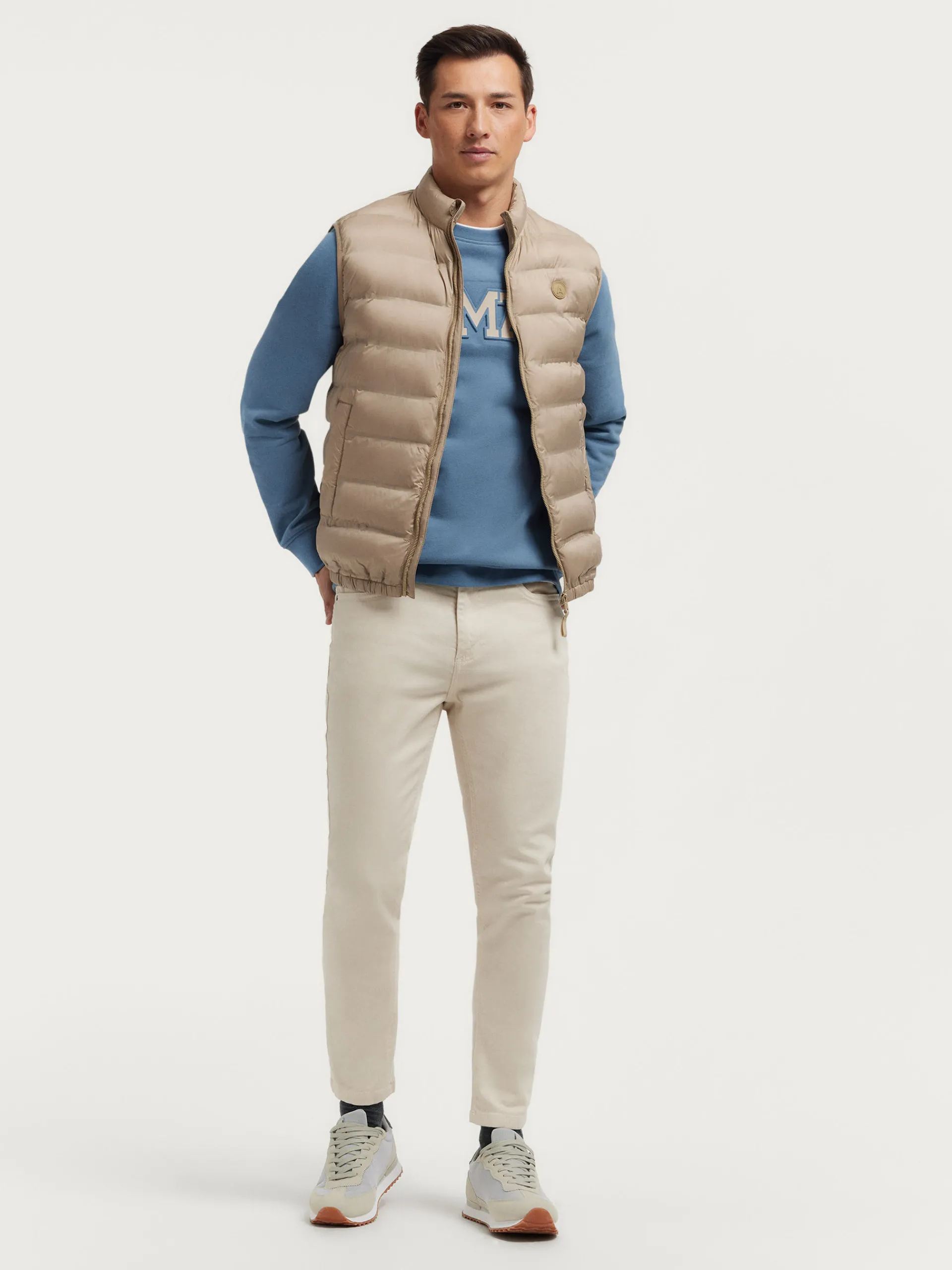 Chalecos-Alvaro Moreno CHALECO DENNIS Camel