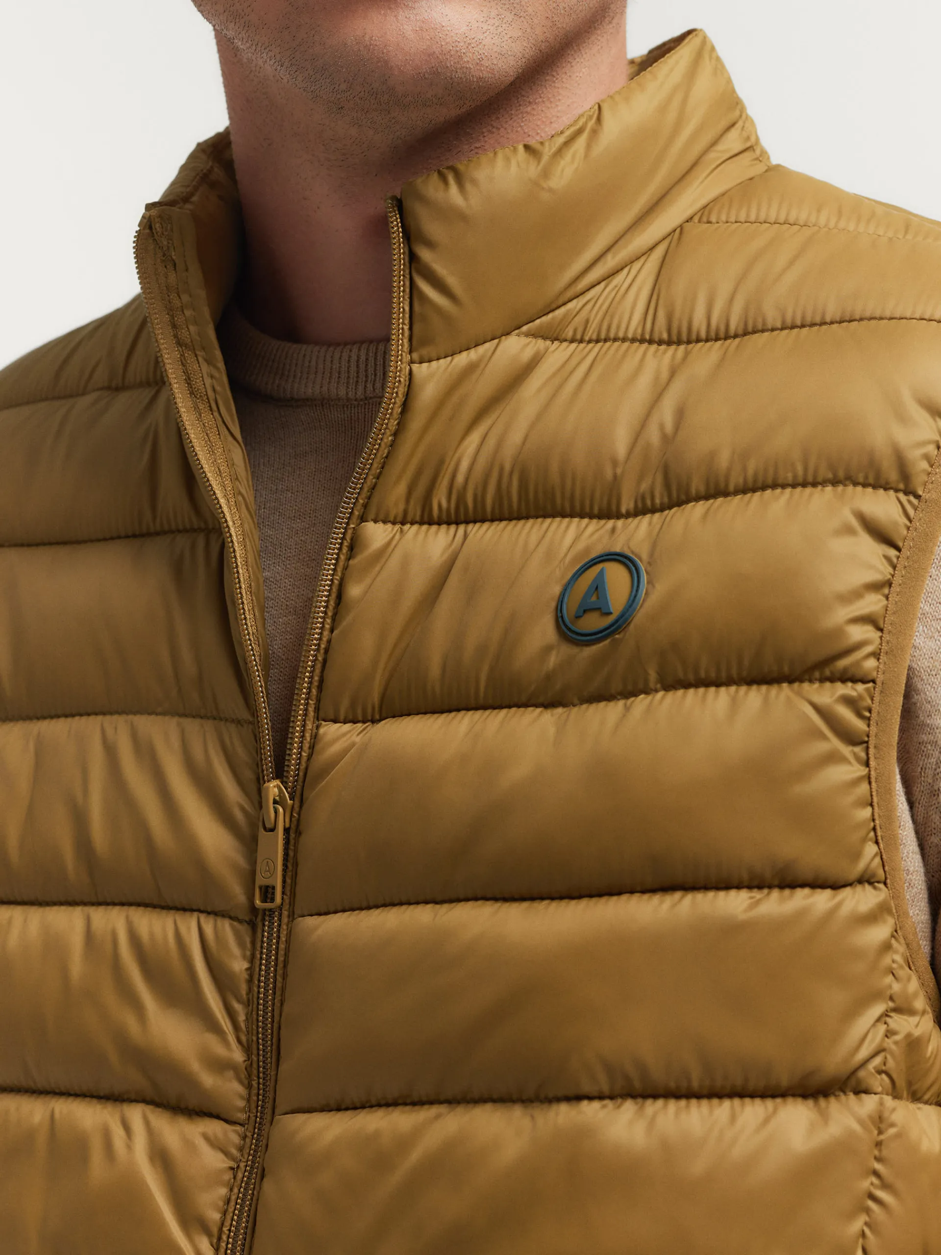 Chalecos-Alvaro Moreno CHALECO MORRISON Mostaza