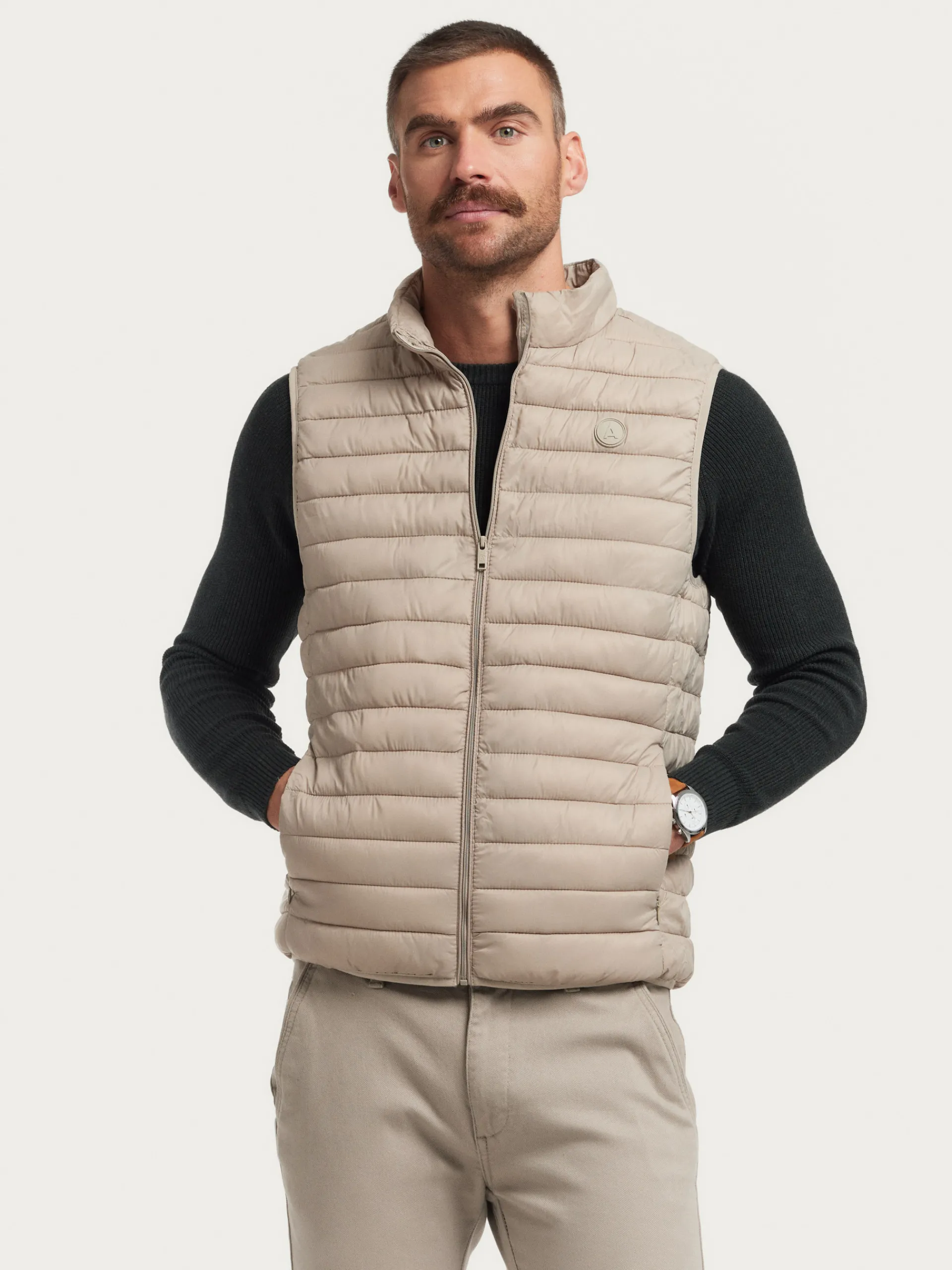 Chalecos-Alvaro Moreno CHALECO NIRO Beige