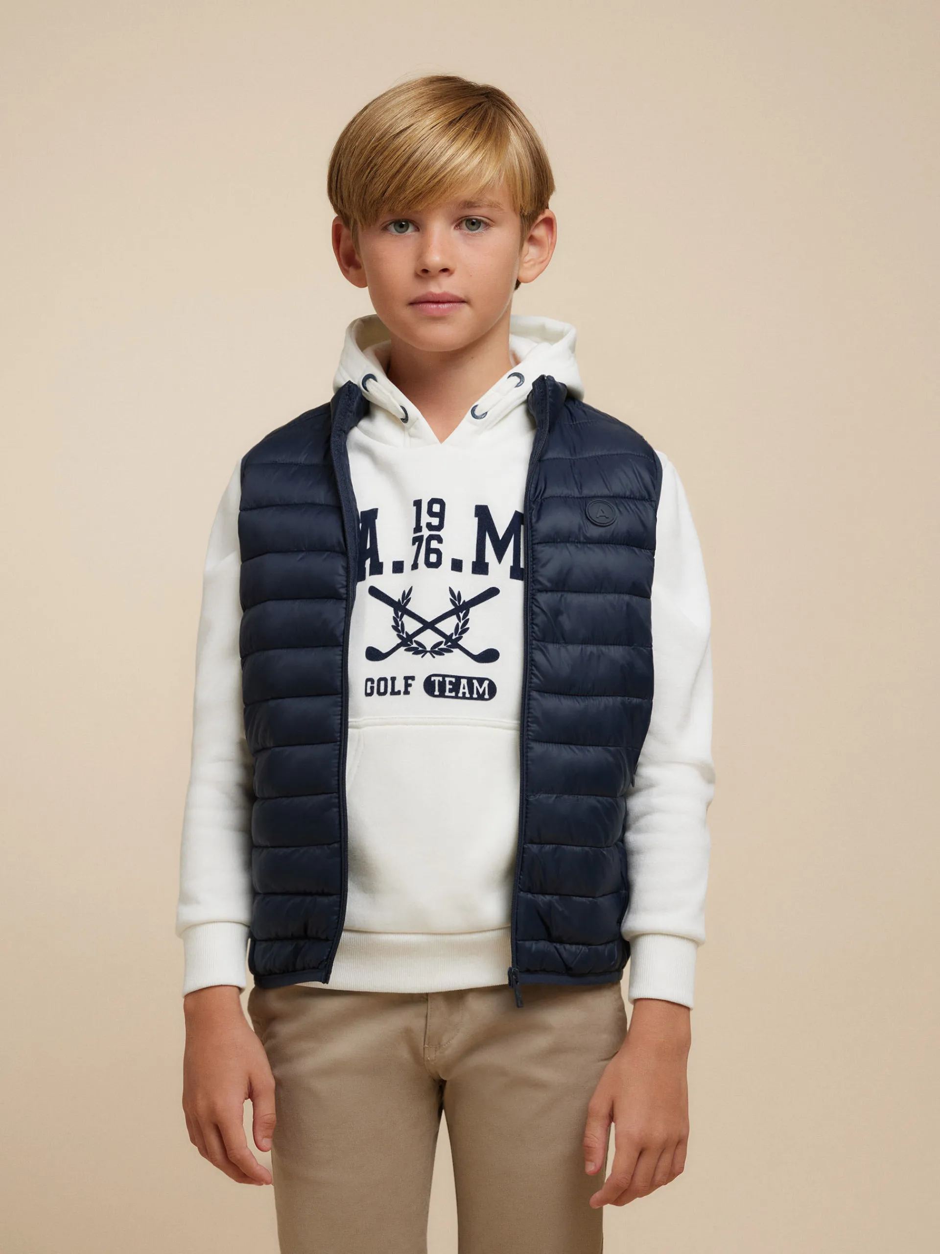 Cazadoras Y Chalecos-Alvaro Moreno CHALECO NIRO KIDS Azul Marino