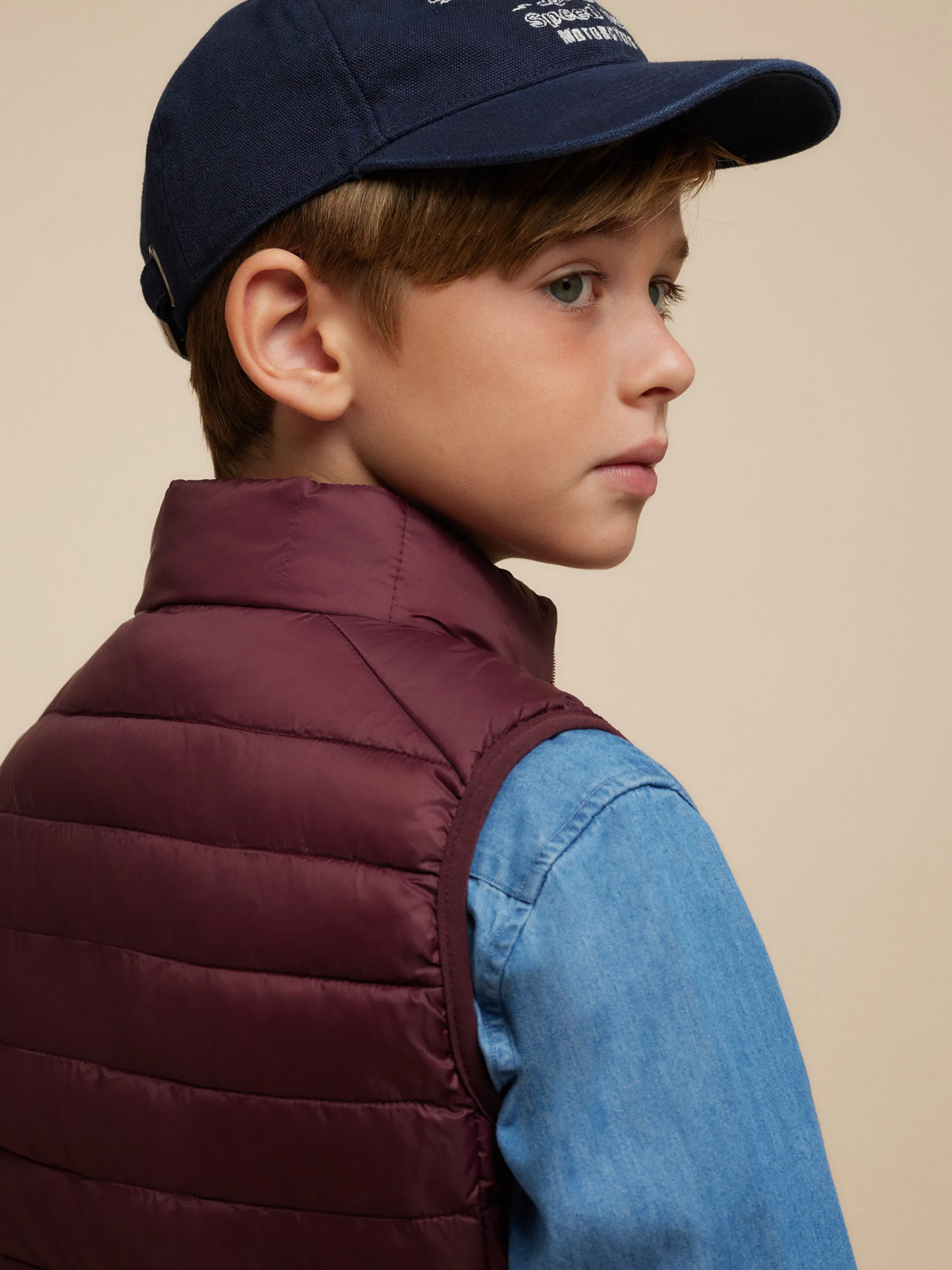 Cazadoras Y Chalecos-Alvaro Moreno CHALECO NIRO KIDS Burdeos