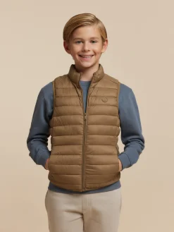 Cazadoras Y Chalecos-Alvaro Moreno CHALECO NIRO KIDS Mostaza