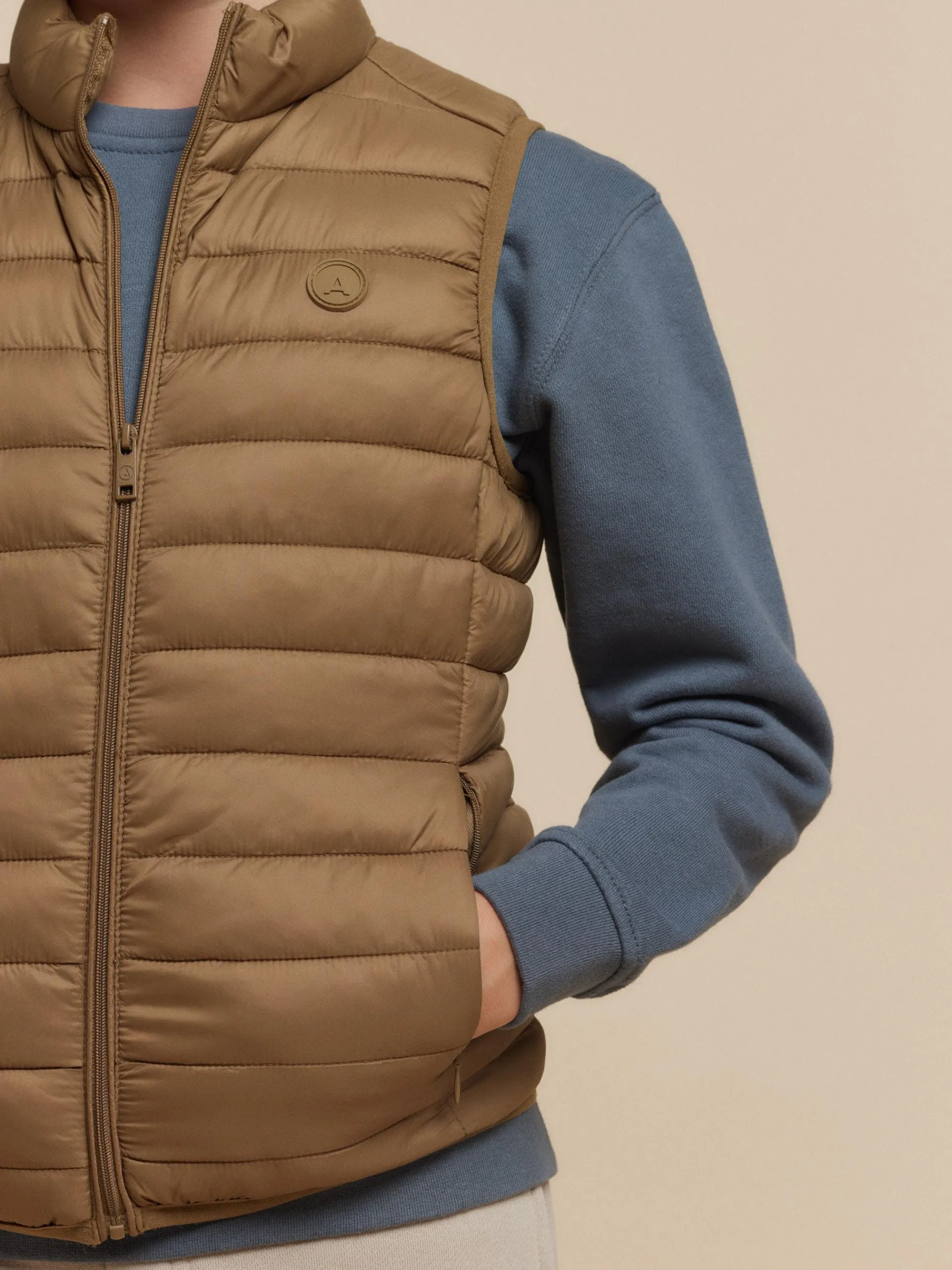 Cazadoras Y Chalecos-Alvaro Moreno CHALECO NIRO KIDS Mostaza