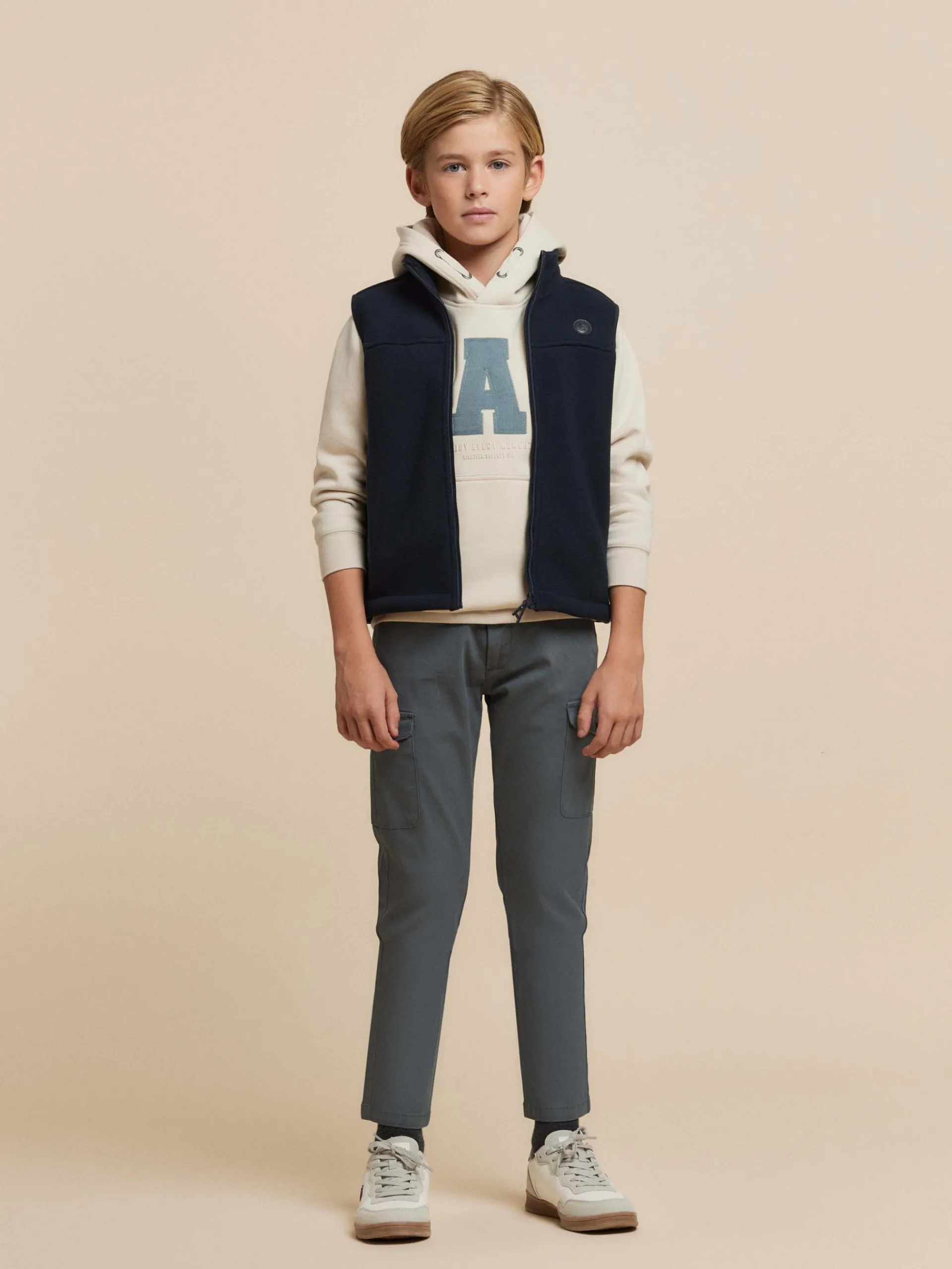 Cazadoras Y Chalecos-Alvaro Moreno CHALECO SIERRA KIDS Azul Marino